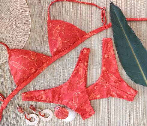 CONFORT BIKINI SET WITH DOUBLE LACE